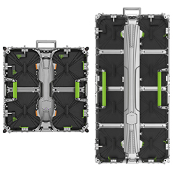 LXR-serie 500 * 500 mm en 500 * 1000 mm verhuur van ledschermen voor binnen voor videomuurpodia en verhuur van display-evenementen