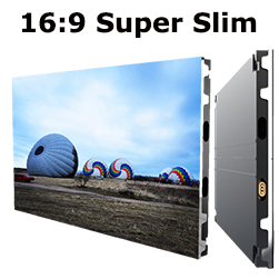 LSP-serie Super Slim 600 * 337,5 mm Fine Pixel Pitch 16: 9 Beeldverhouding Led-paneel Kosteneffectieve videomuur voor 2K / 4K / 8K LED-tv